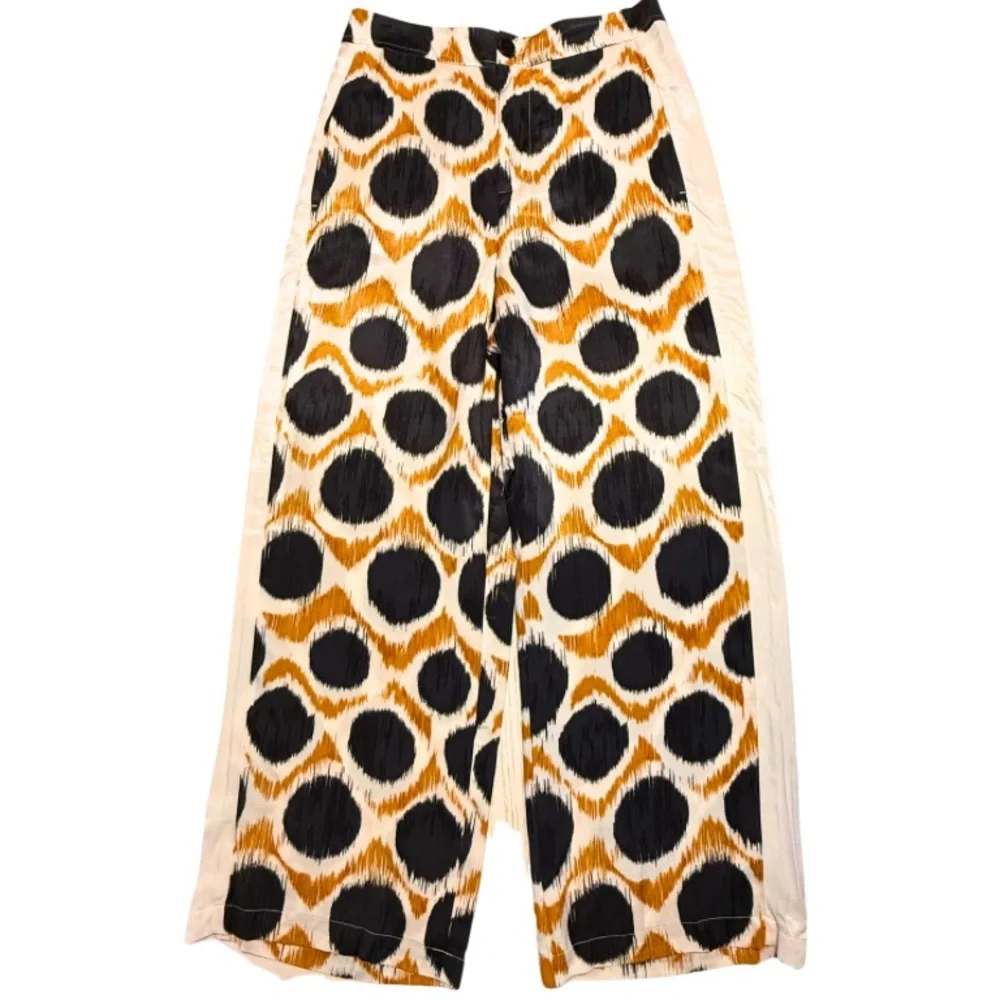 Anthropologie Maeve Women's Wide-Leg Pants, Geometric Print, Size 8 - Picture 2 of 6
